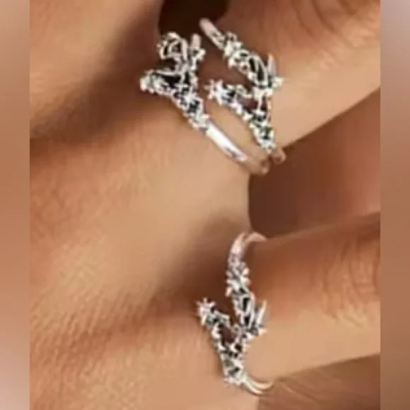 Disney Inspired 🧚‍♀️Tinkerbell🧚 S925 Sterling Silver Ring In Gift Box Size 6 - Picture 3 of 7